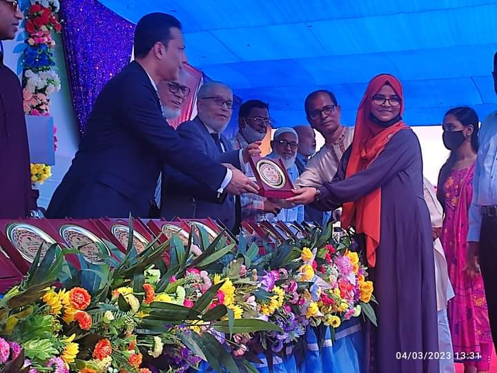 মাধবপুরে ১৯০জন কৃতি শিক্ষার্থীকে  এস এম ফয়সল মেধাবৃত্তি ও সংবর্ধনা প্রদান