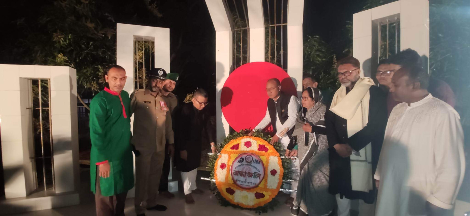 রাঙ্গাবালীতে ভাষা শহিদদের প্রতি শ্রদ্ধা নিবেদন