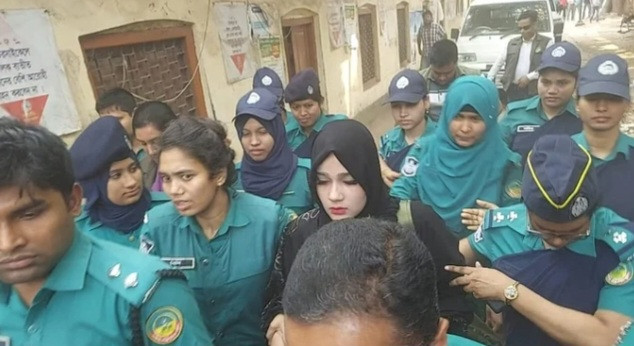 ডিজিটাল নিরাপত্তা আইনের মামলাসহ দুই মামলায় গ্রেপ্তার চিত্রনায়িকা মাহিয়া মাহি