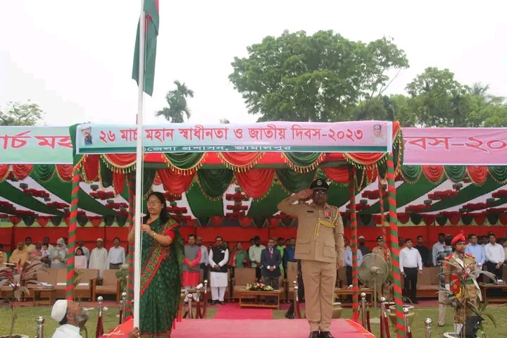 জামালপুরে যথাযোগ্য মর্যাদায় মহান স্বাধীনতা ও জাতীয় দিবস পালিত
