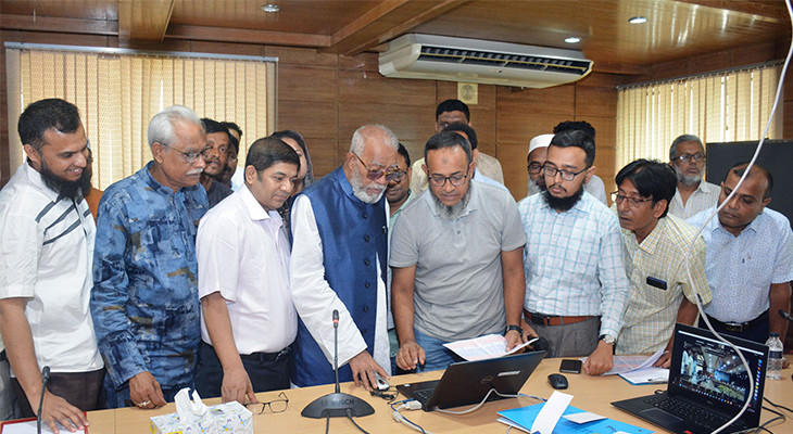 খুলনা সিটি কর্পোরেশন এর হোল্ডিং ট্যাক্স আদায় অনলাইন কার্যক্রম উদ্বোধন