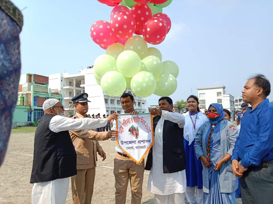 মোংলা উপজেলা প্রশাসনের আয়োজনে মহান স্বাধীনতা দিবস পালিত
