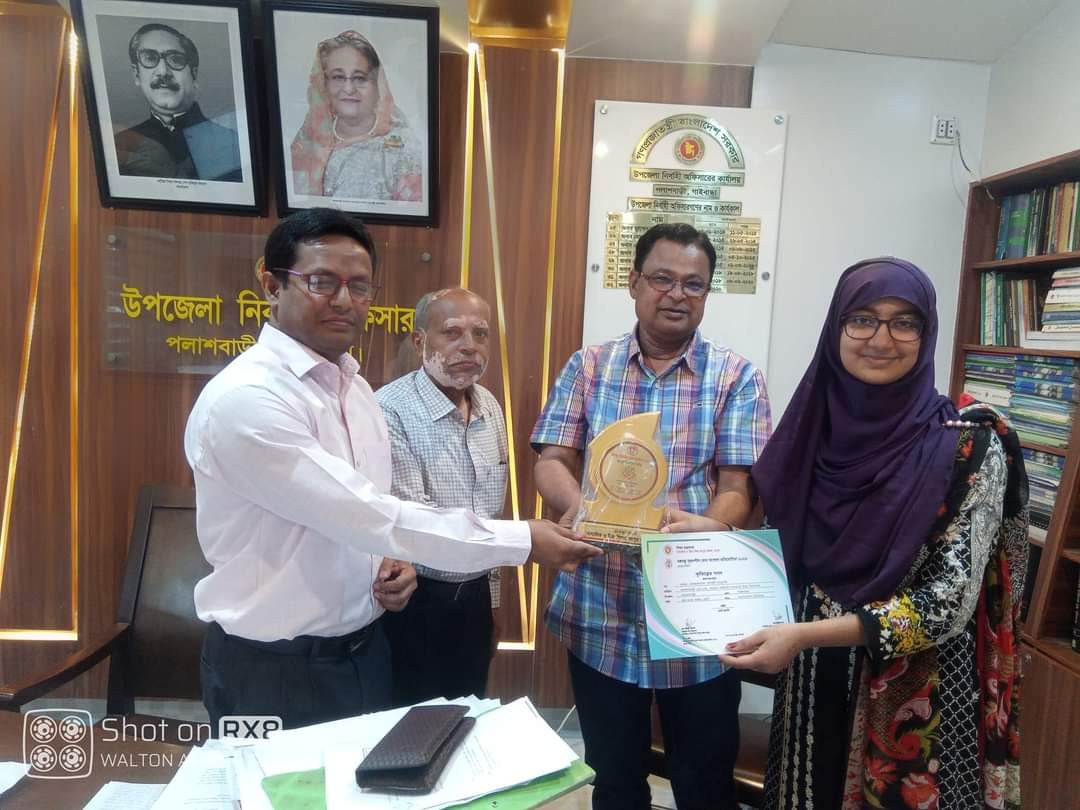 বঙ্গবন্ধু মেধা অন্বেষণে বিভাগের সেরা মেহেজাবিন