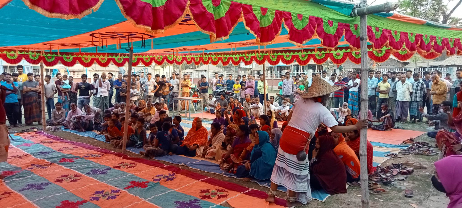 বদলগাছীতে বাল‍্য বিয়ে ও পারিবারিক সহিংসতা প্রতিরোধ বিষয়ক ক‍্যাম্পেইন অনুষ্ঠিত।