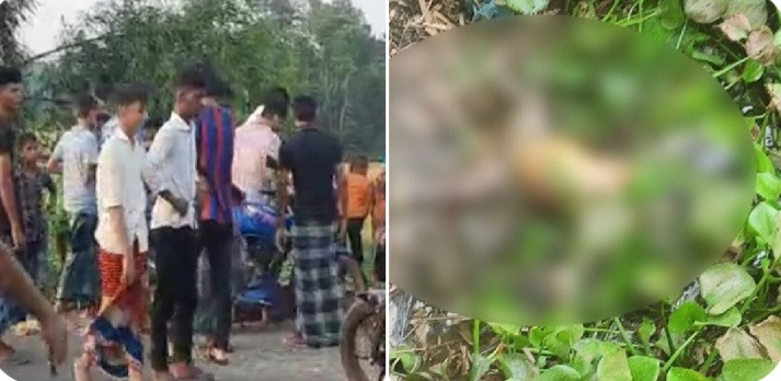 পরিচয় হীন  নারী-শিশুর অর্ধগলিত মরদেহ মিললো খালে