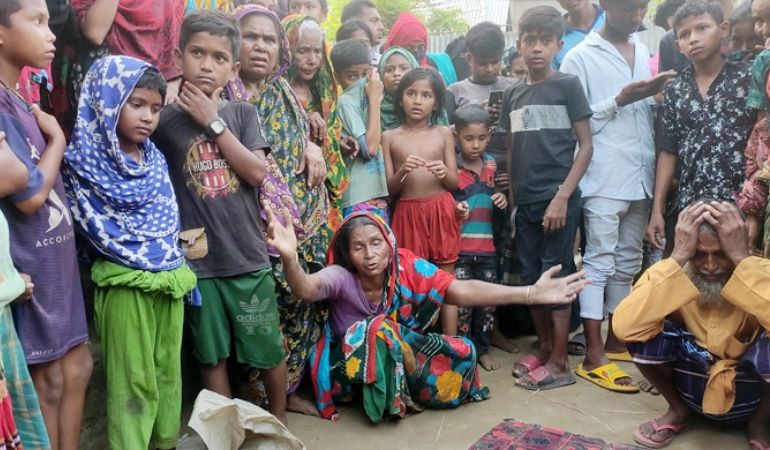 খেলতে গিয়ে গলায় ফাঁস লেগে শিশুর মৃত্যু