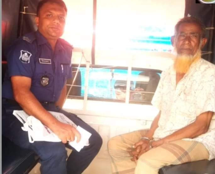 সাদুল্লাপুরে দাদার লালসার স্বীকার ১৩ বছরের নাতনী, দাদা গ্রেফতার।
